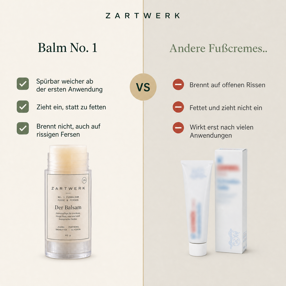 Zartwerk Fersen-Stick